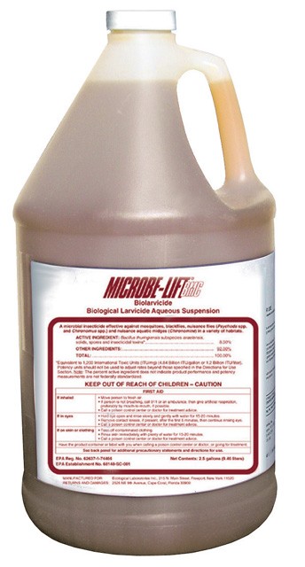 Mosquito Control for Large Lakes